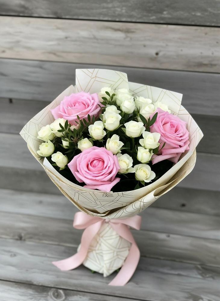 Букет цветов из: Розы в Дубне Чеховского района