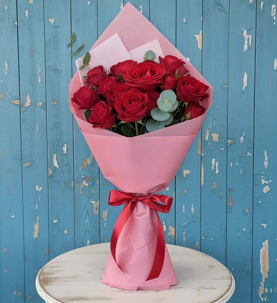 Букет цветов из: Розы в Дубне Чеховского района