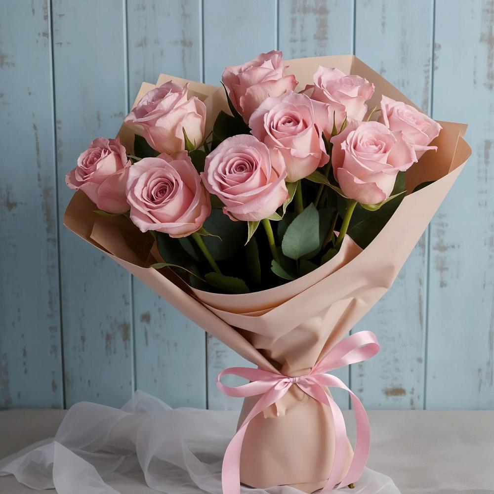 Букет цветов из: Розы в Дубне Чеховского района