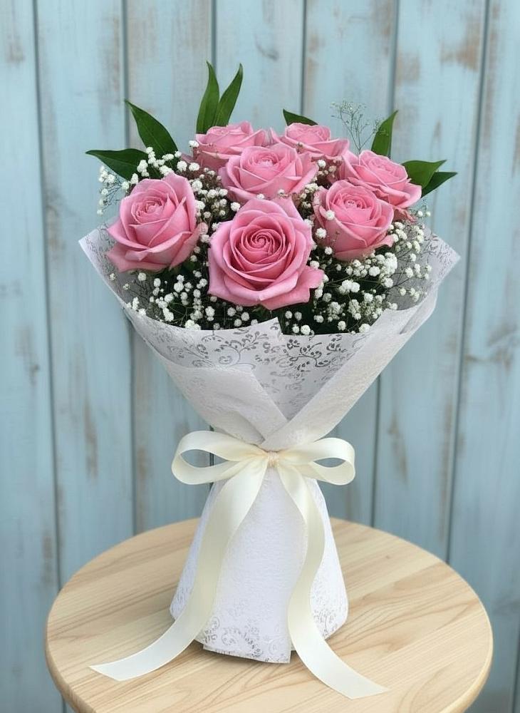 Букет цветов из: Розы в Дубне Чеховского района