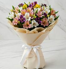 Букет цветов из:  Альстромерии в Дубне Чеховского района