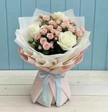 Букет цветов из:  Розы #REPLACE_PRED# Дубне Чеховского района