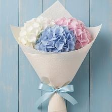 Букет цветов из:  Гортензия #REPLACE_PRED# Дубне Чеховского района