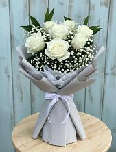 Букет цветов из:  Розы в Дубне Чеховского района