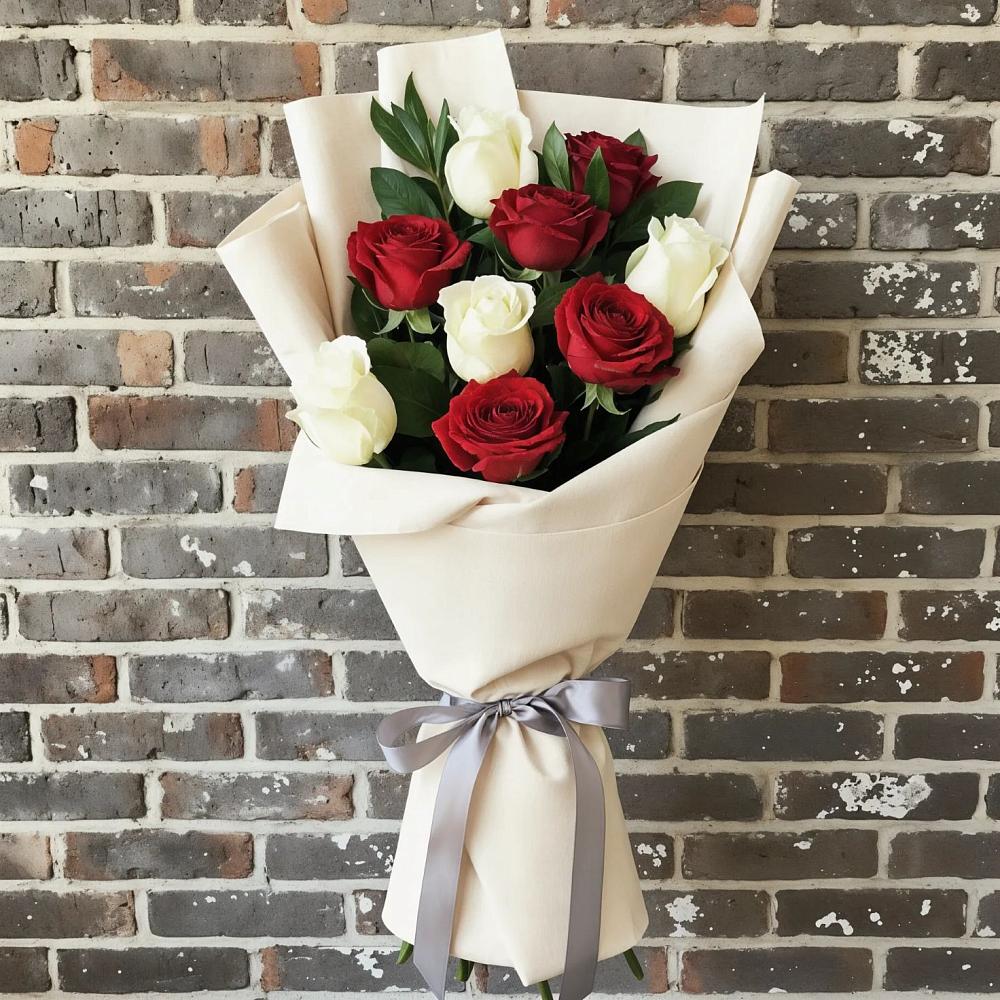 Букет цветов из: Розы в Дубне Чеховского района