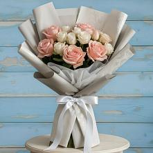 Букет цветов из:  Розы в Дубне Чеховского района