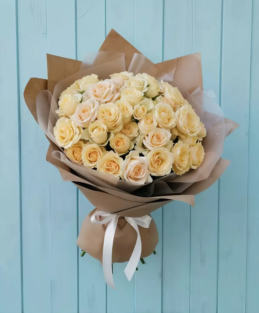 Букет Кремовое облако в Дубне Чеховского района