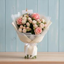 Букет цветов из:  Розы в Дубне Чеховского района