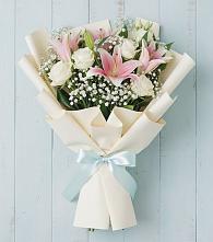 Букет цветов из:  Лилии в Дубне Чеховского района