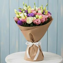Букет цветов из:  Лизиантусы в Дубне Чеховского района