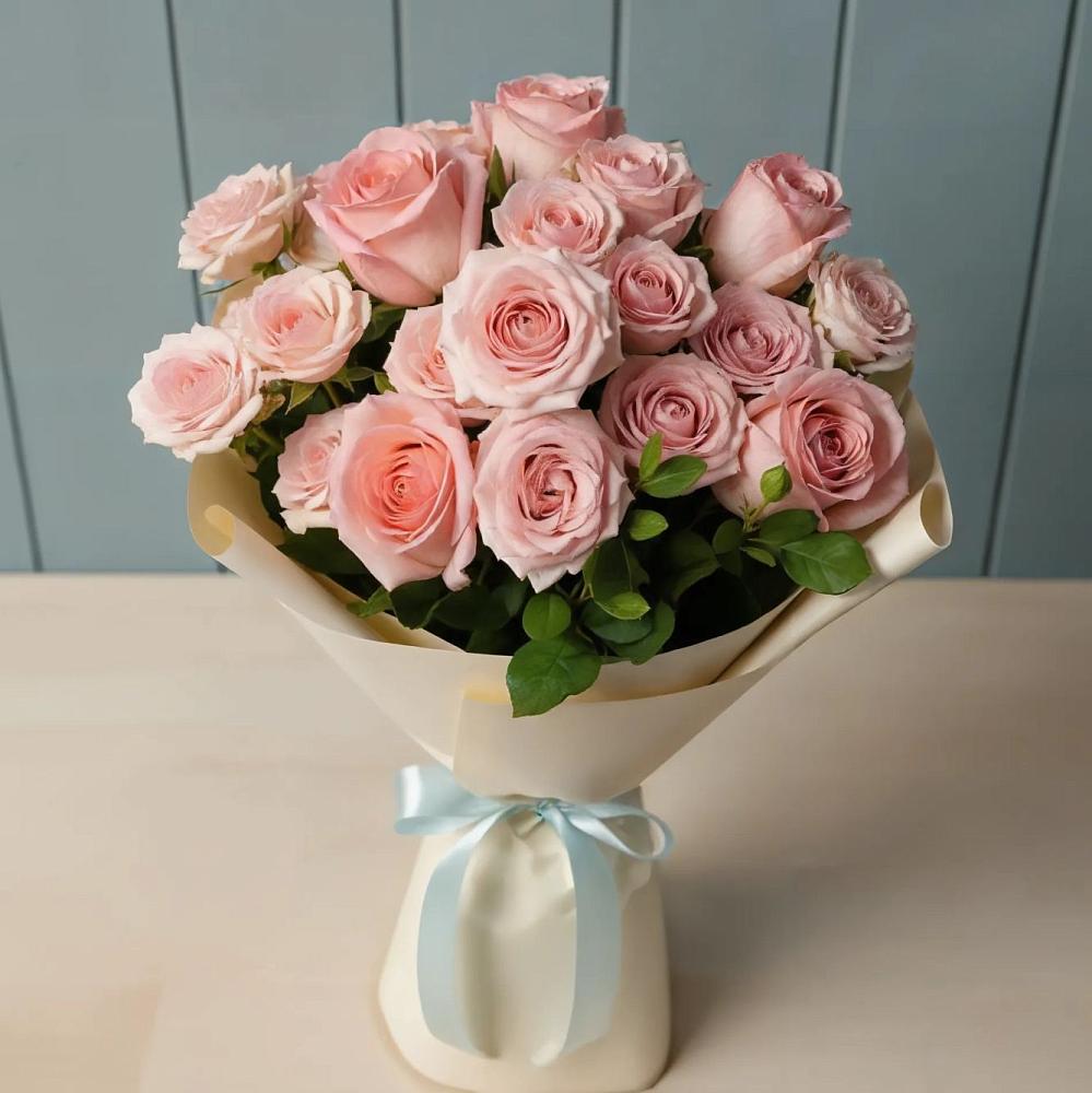 Букет Розовый шарм в Дубне Чеховского района