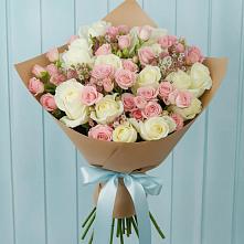Букет цветов из:  Розы в Дубне Чеховского района